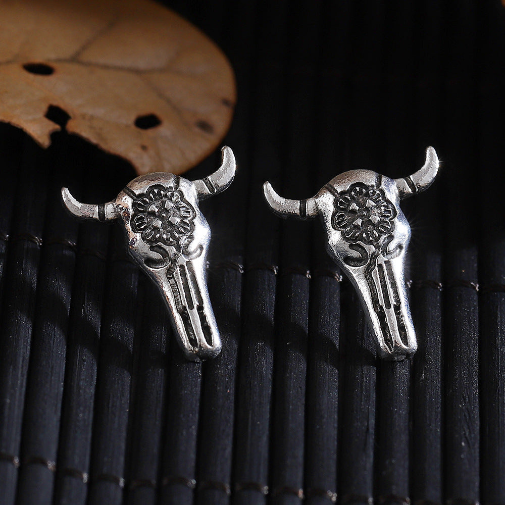Wholesale Retro ethnic style cowboy earrings